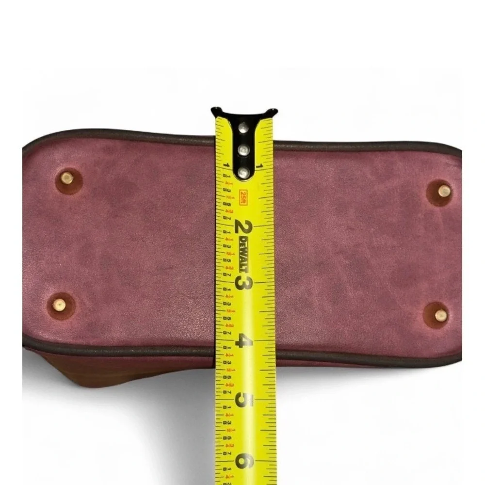 SAMOE Satchel Crossbody Bag Mauve Pink Leopard Print‎ Accent Stylish